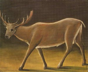  Deer od Niko Pirosmani